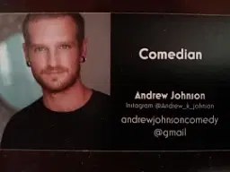Andrew Johnson - comedian