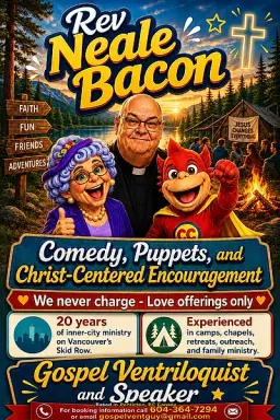 Rev Neale Bacon - comedian