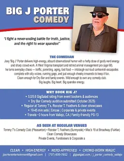 Big J Porter Comedy - comedian