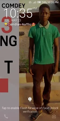 Nafflic line comdey - comedian