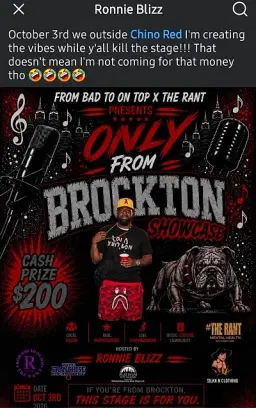 Ronnie Bond - comedian
