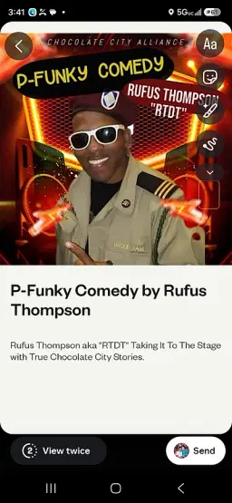 Rufus Thompson - comedian