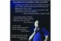 Stephen Cookson - comedian