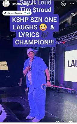 Timothy Stroud - comedian