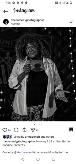 Victoria Peoples - comedian