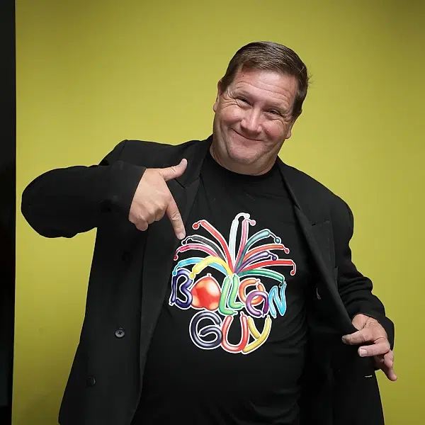 Sean T. Hughes Balloon Guy Comedy photo