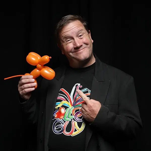 Sean T. Hughes Balloon Guy Comedy photo